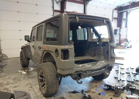 2022 Jeep Wrangler Unlimited Sport S 4X4 из США, поврежденный, VIN 1C4HJXDGXNW166496